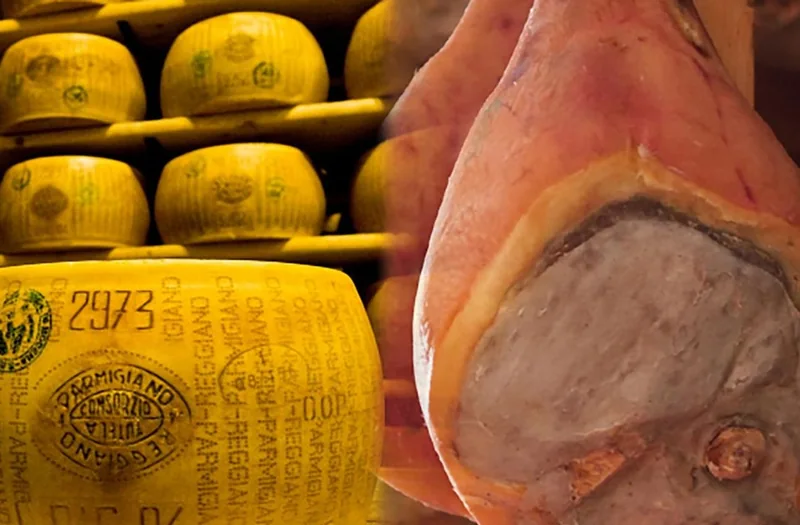 Tour della produzione di Parmigiano e Prosciutto di Parma